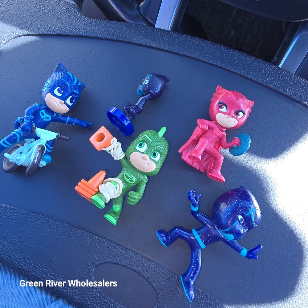 PJ Masks Action‎ Figures Set Catboy Owlette Gekko Luna Girl Romeo Cake Toppers